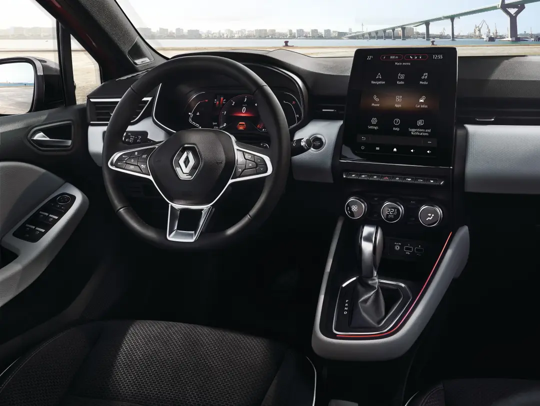 Nuova Renault CLIO 2019 abitacolo