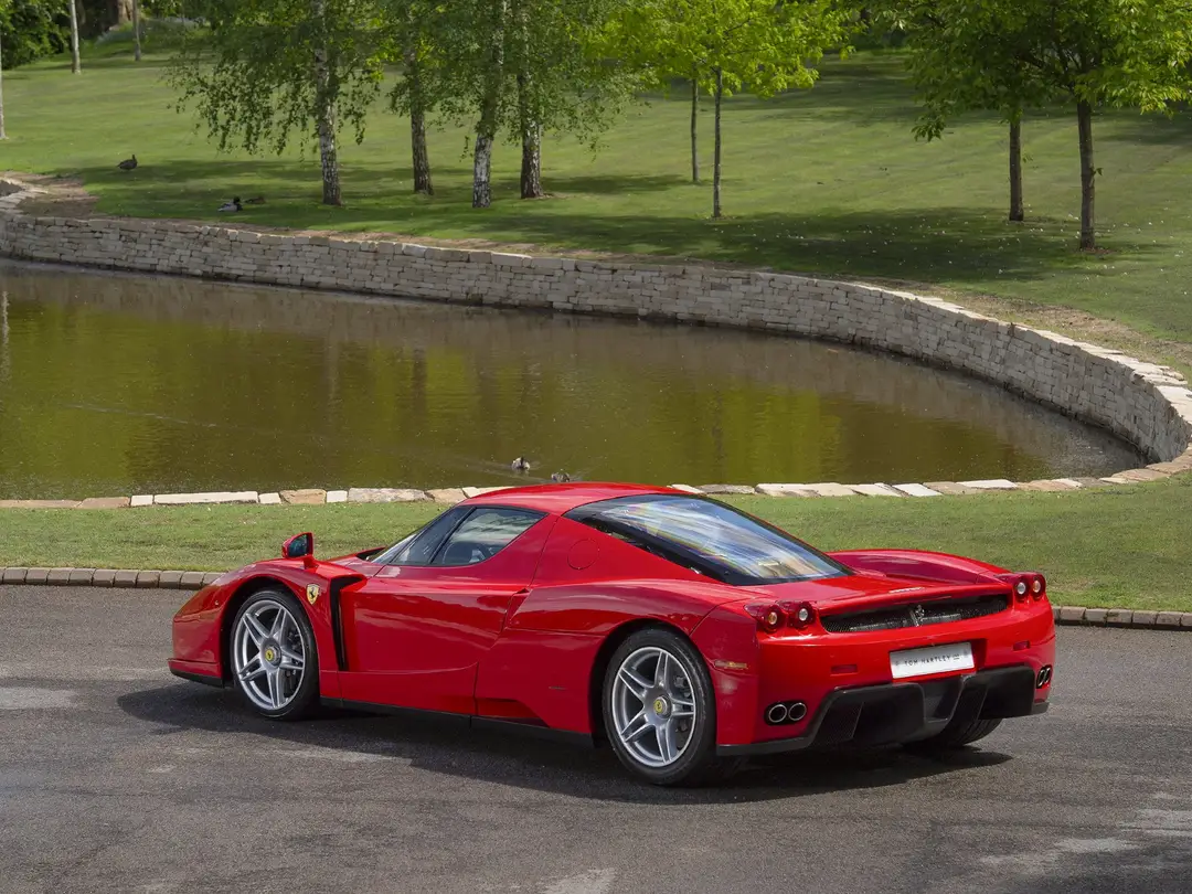 ferrari enzo dietro