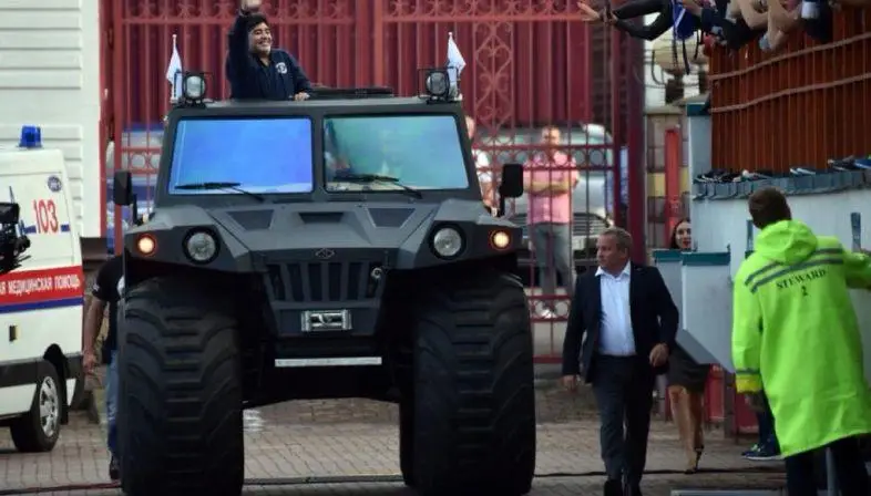 auto di maradona