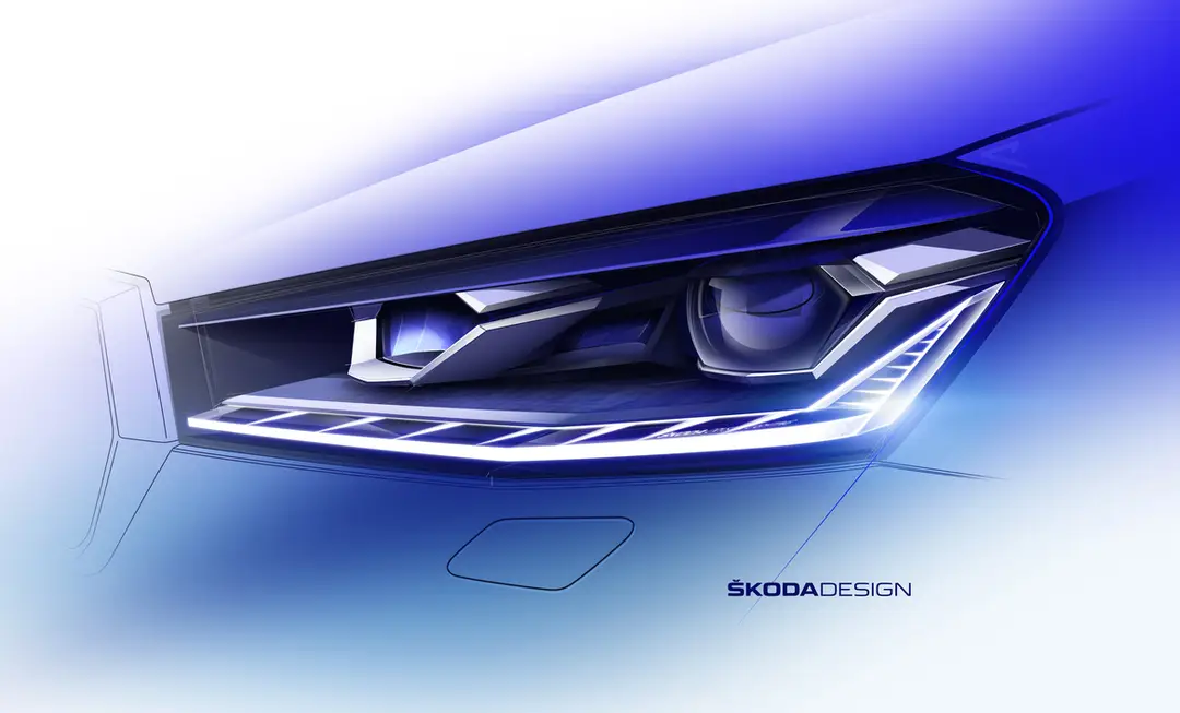 210422 skoda fabia exterior design sketches 3
