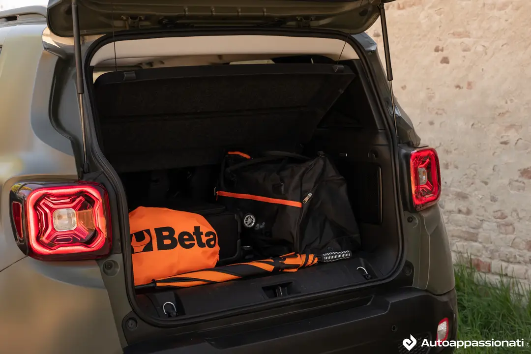 bagagliaio Jeep Renegade 4xe