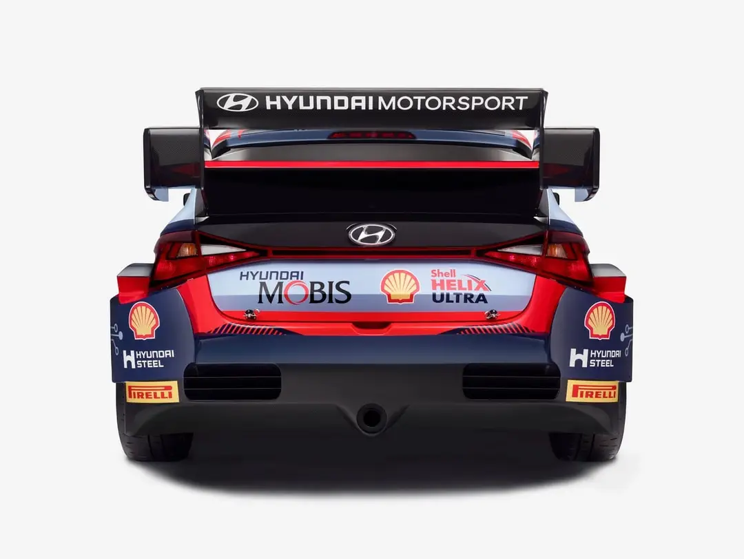 Hyundai i20 N Rally1_2022_Rear