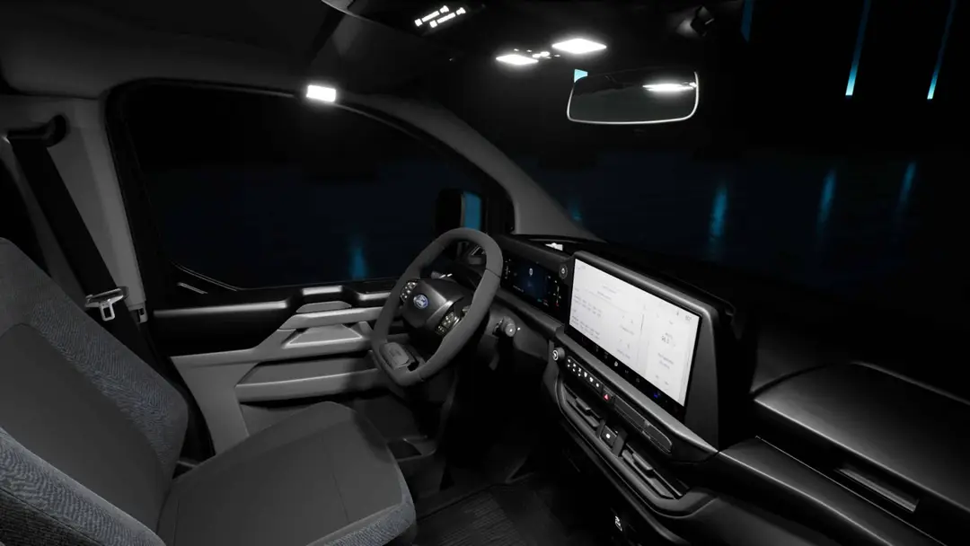 ford e transit custom interni