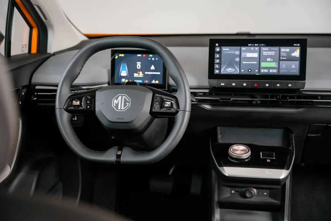 MG MG4 infotainment