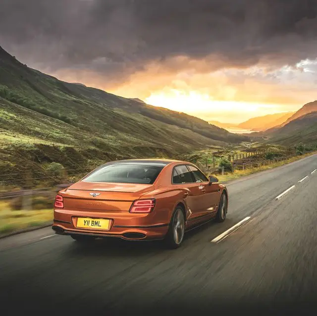 Retro Bentley Spur speed