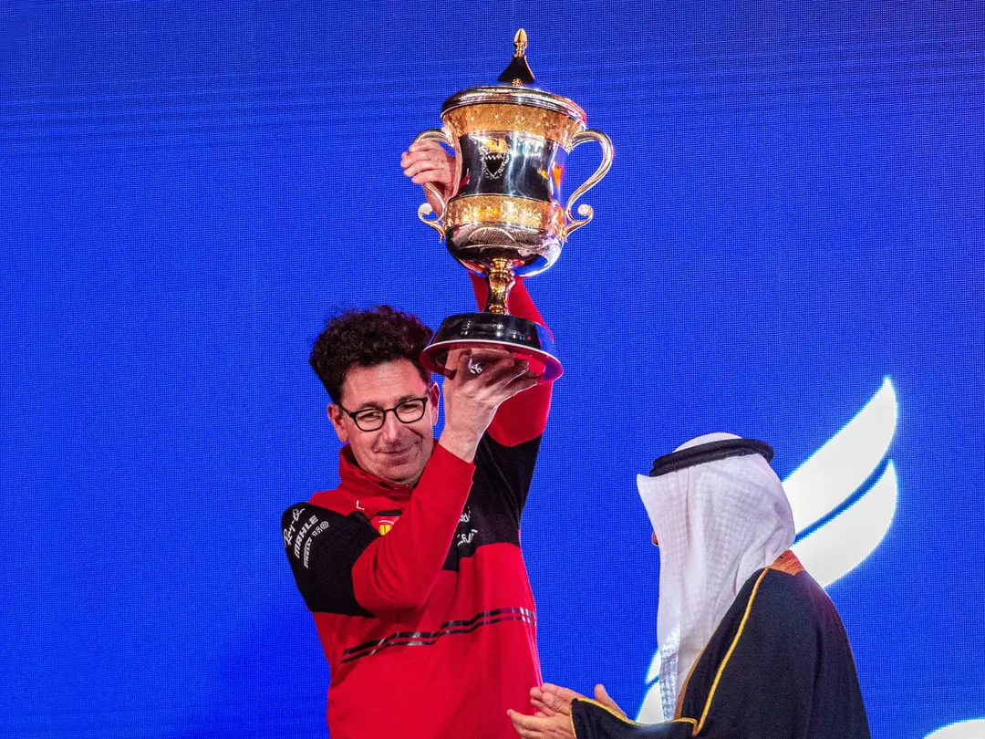 binotto podio bahrain 2022