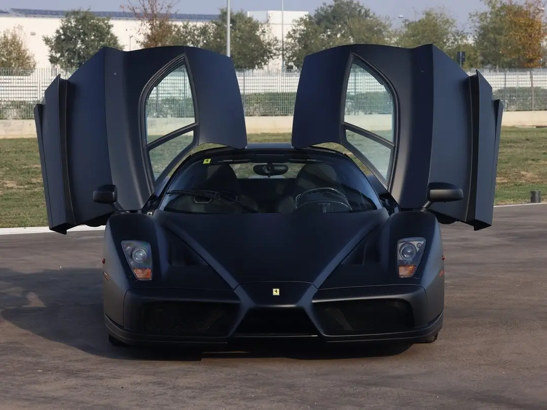 ferrari enzo 2004 nero opaco asta 71