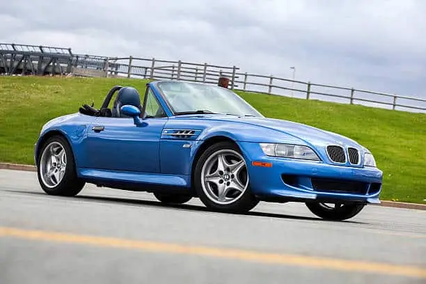 BMW Z3 blu