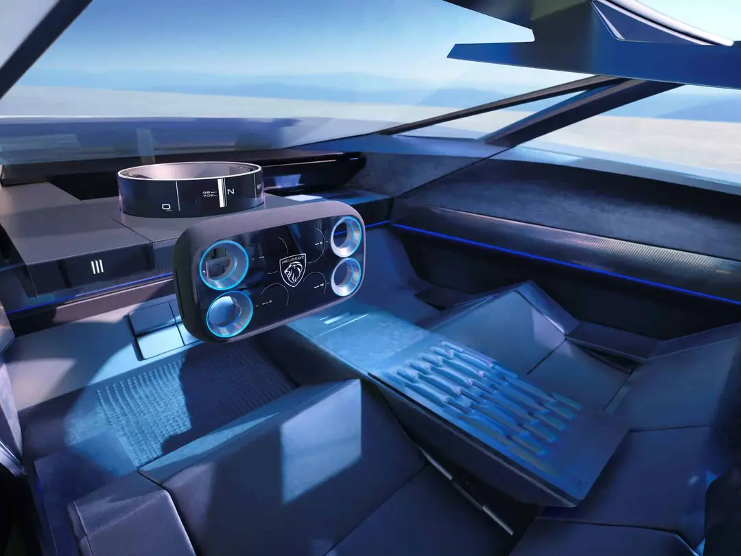 peugeot inception concept volante
