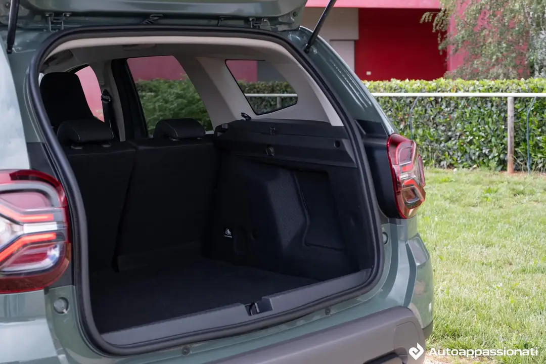 bagagliaio dacia duster gpl 2023