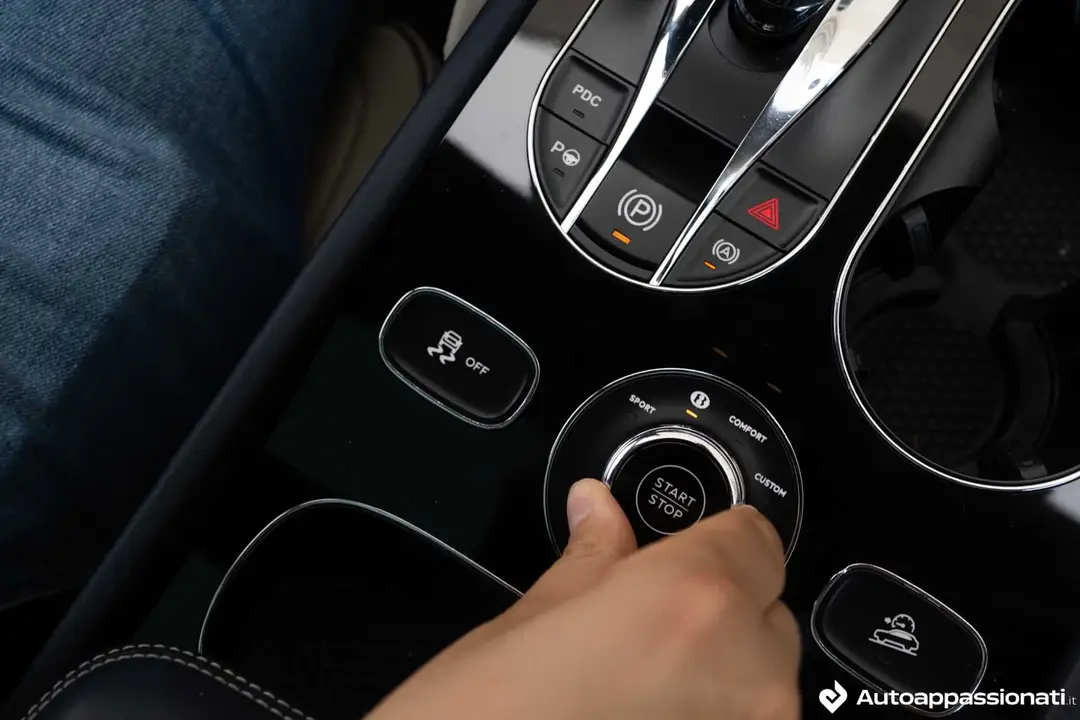 modalità di guida Bentley Bentayga