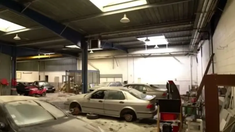Saab-officina