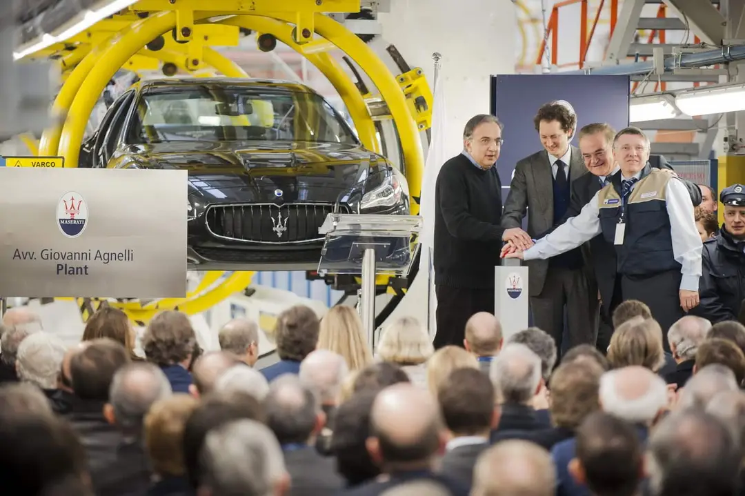 maserati grugliasco fabbrica vendita inaugurazione