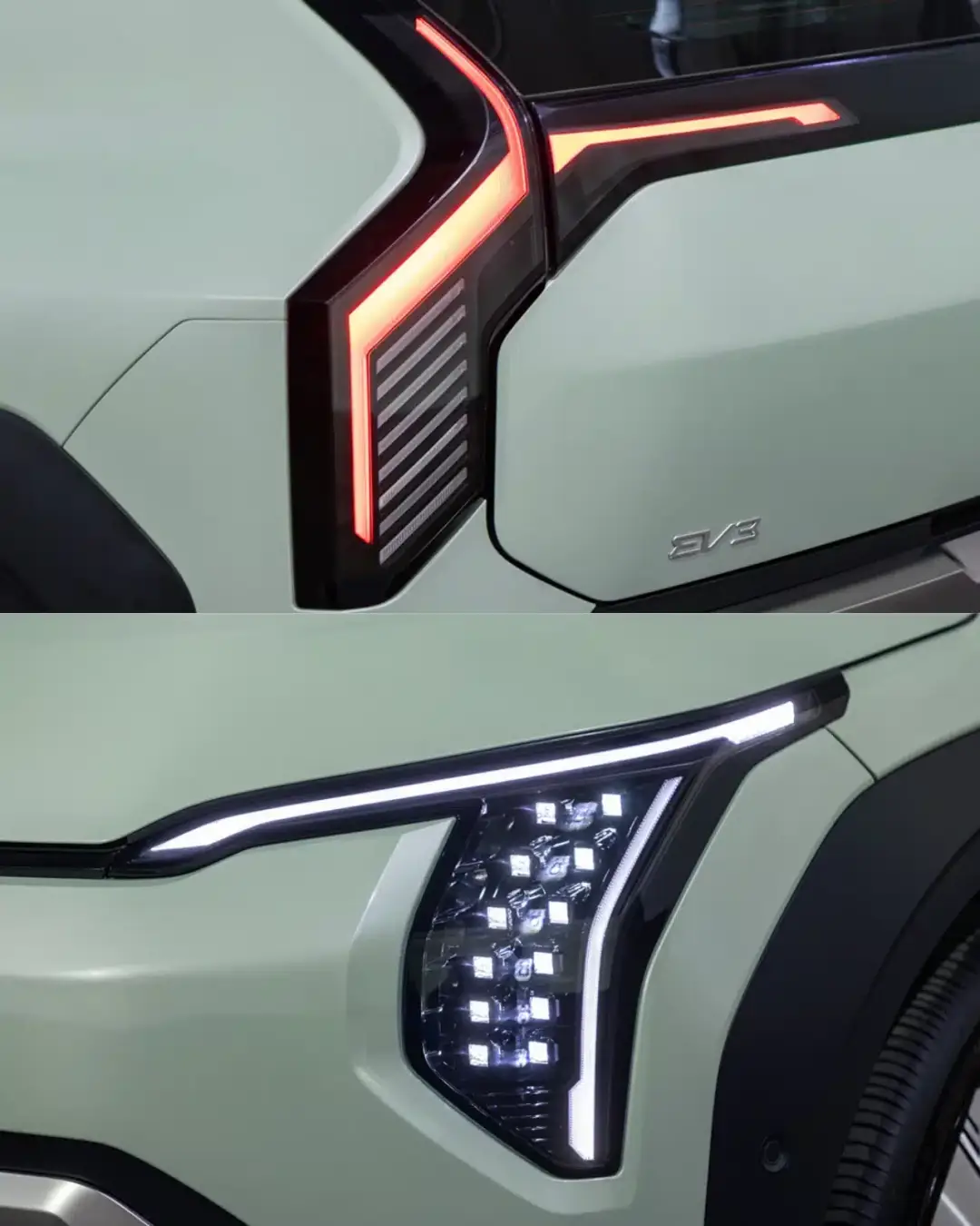 kia ev3 proiettori