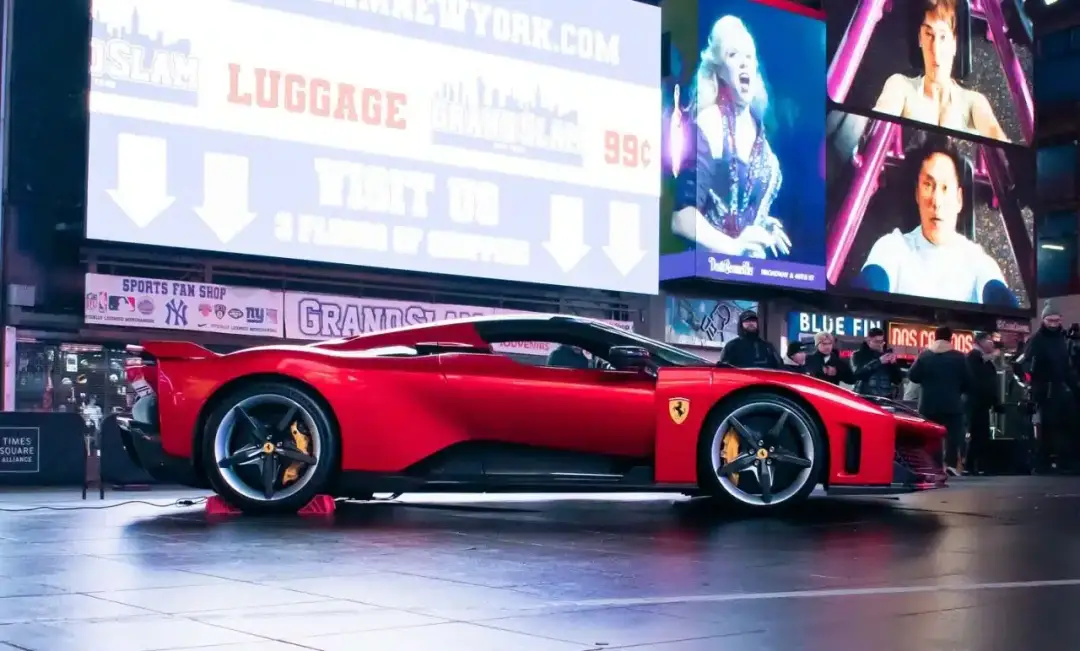ferrari f80 times square ny