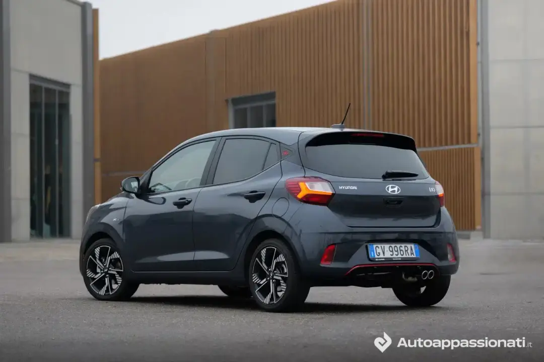 hyundai i10 N line posteriore