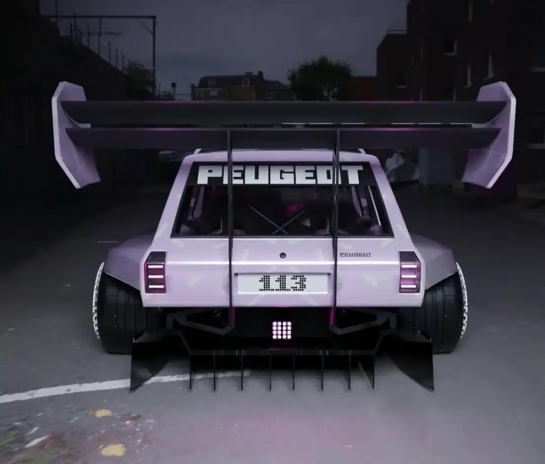 Peugeot 504 break restomod