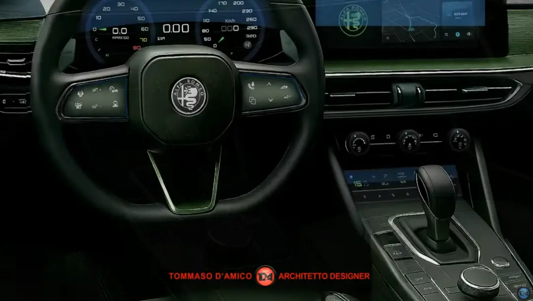 Alfa Romeo Giulia 2026 interni