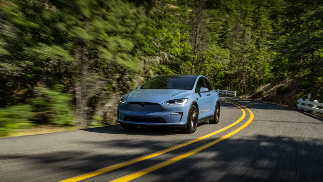 tesla model x 2026 frost blue