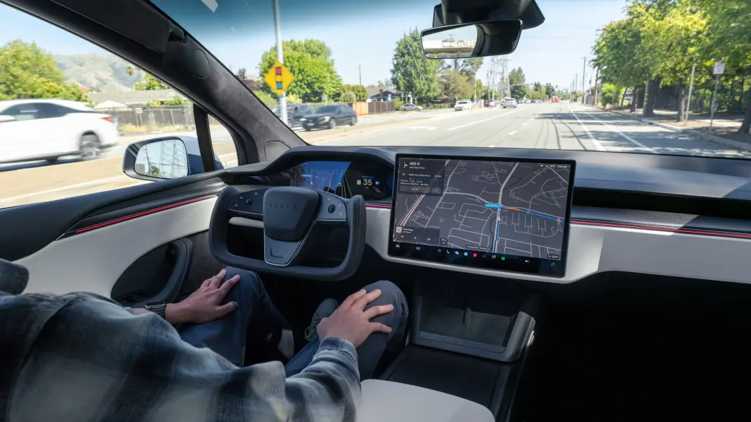 teslamodel x 2026 interni con ambient lightin