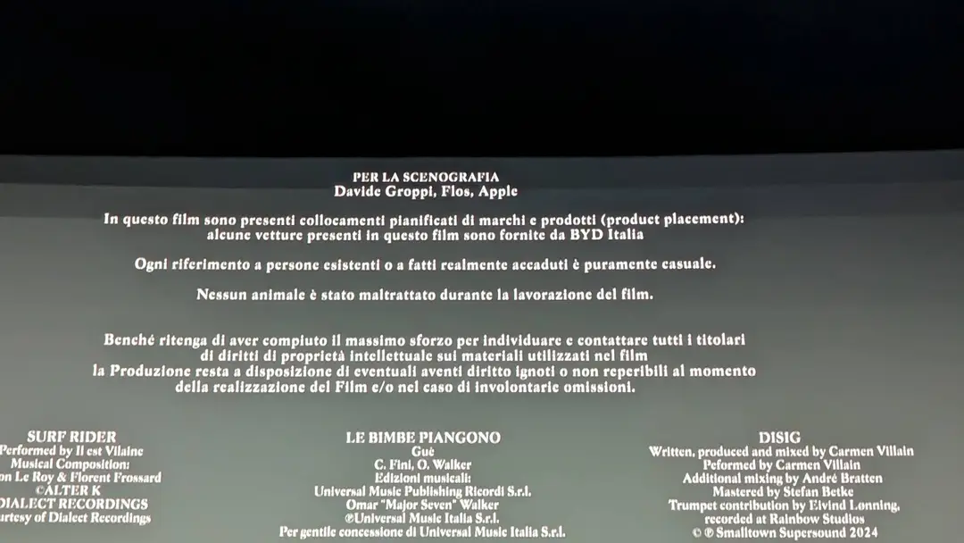 BYD La Grazia film 2