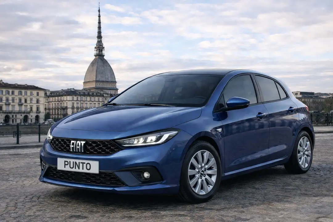 Render di una possibile nuova versione della FIAT Punto