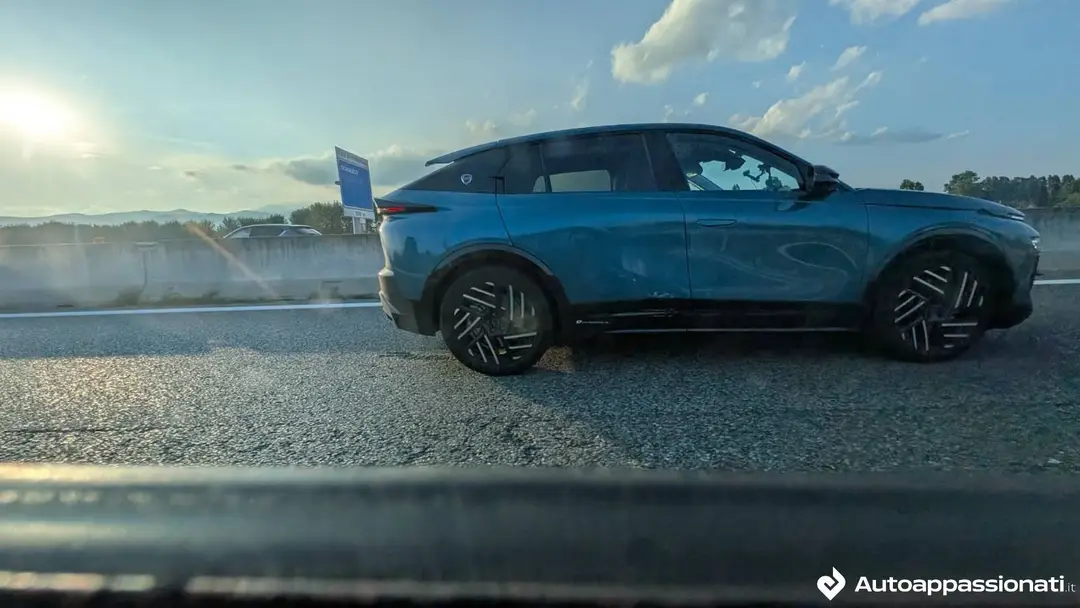Foto spia della Lancia Gamma HF Integrale