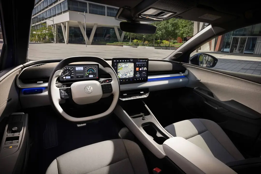 L'abitacolo della Volkswagen ID.Polo