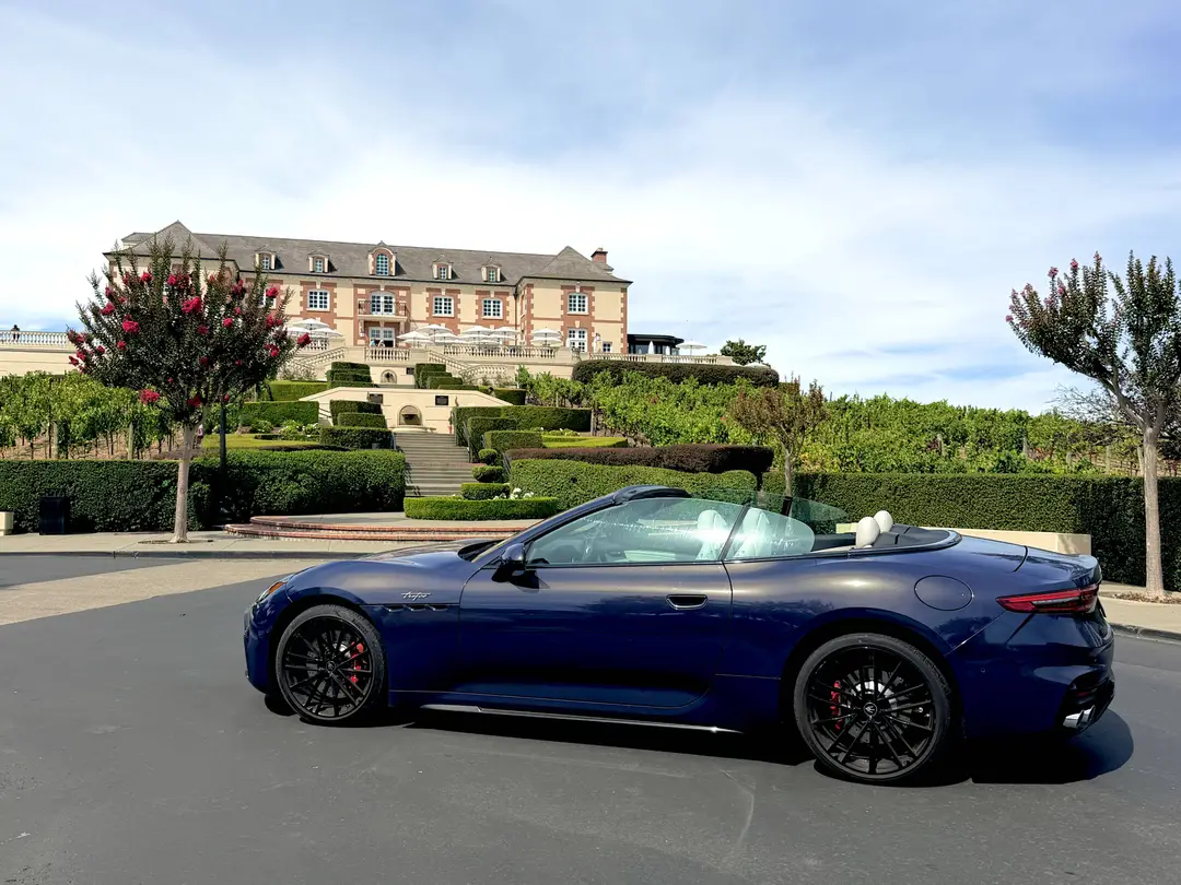 Viaggio maserati NAPA Valley