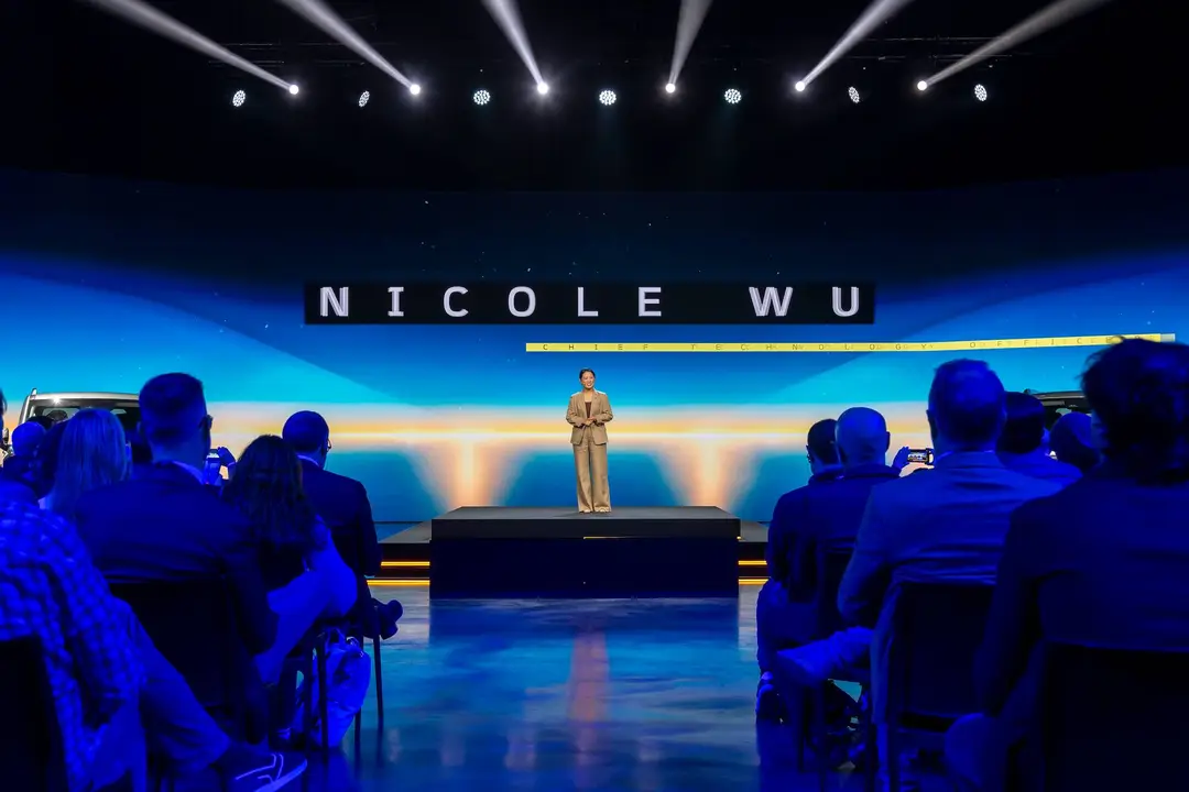 Nell'immagine si vede Nicole Wu, CTO di GWM