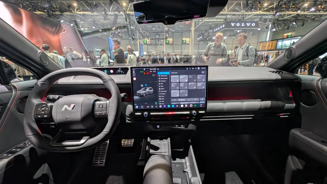 Nell'immagine si vedono gli interni della nuova Hyundai Tucson