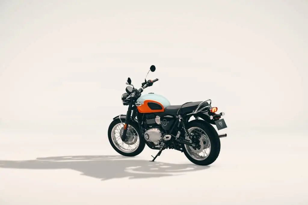 Triumph T40 posteriore