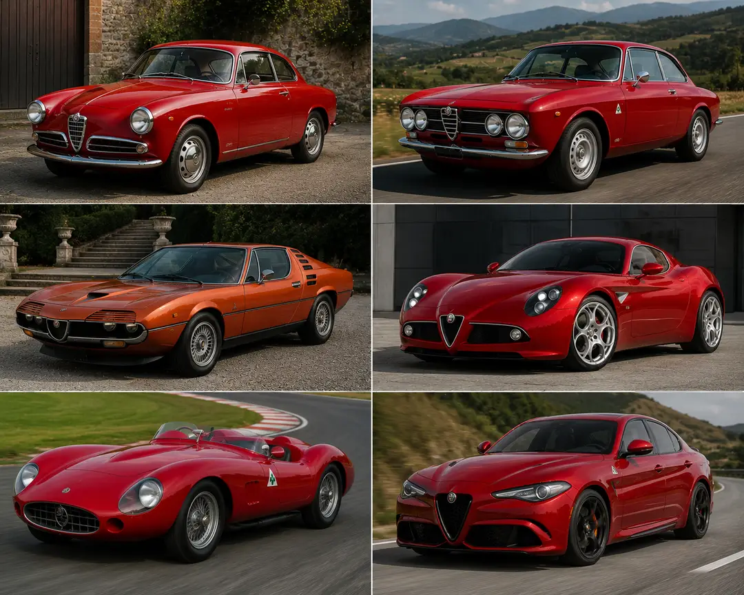 Alfa Romeo collage