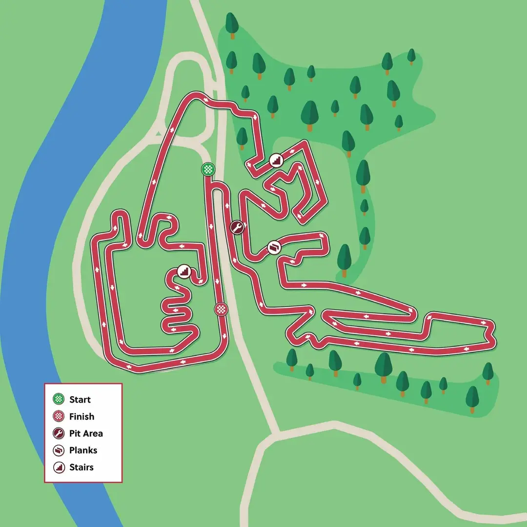Recorrido Tábor, ronda 1 de la Copa del Mundo
