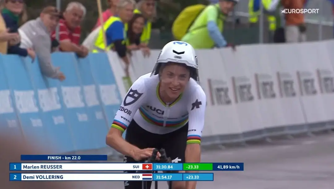 Marlen Reusser gana el Campeonato de Europa Contrarreloj 2026.