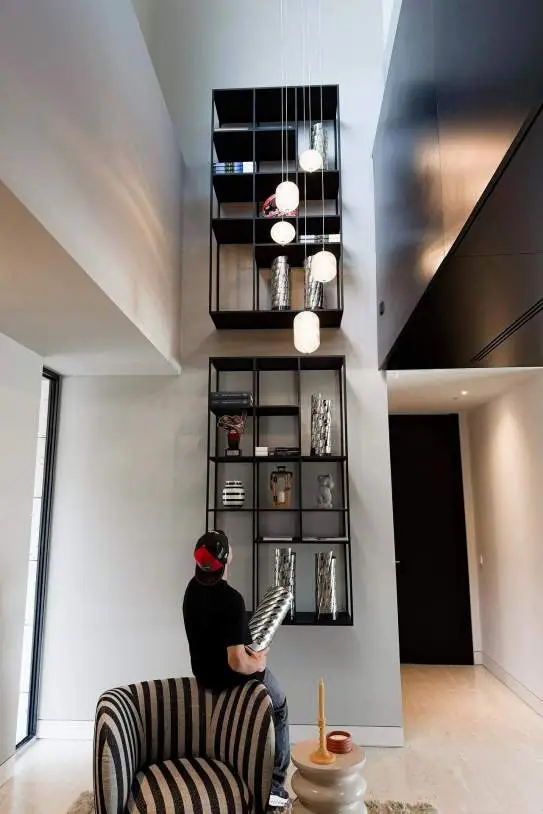 Bedroom and private gym details