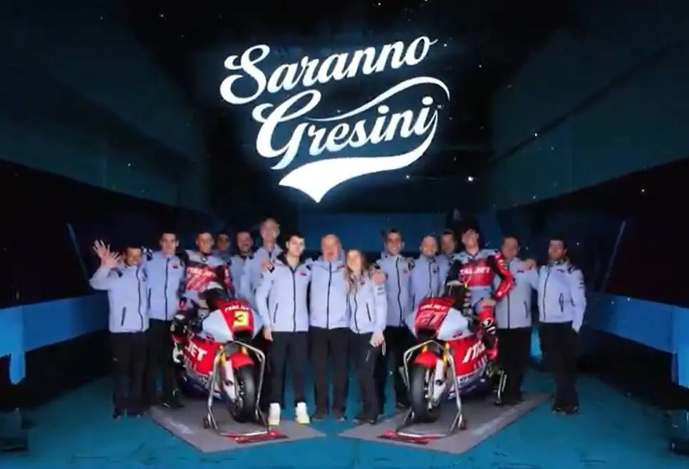 Italjet Gresini Moto2 2026 presentation