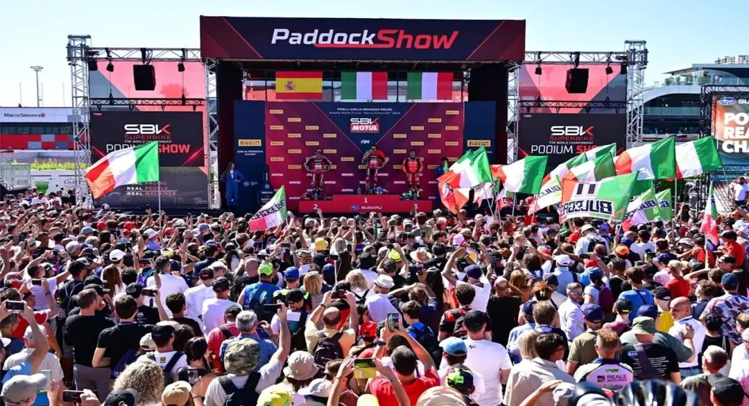 Superbike: The paddock show at Misano