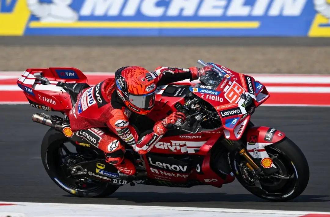 Marc Marquez sulla Ducati
