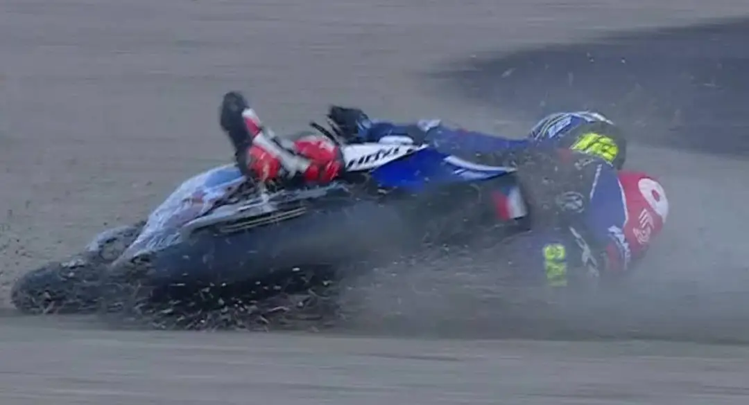 Moto2 Motegi: Filip Salac’s crash