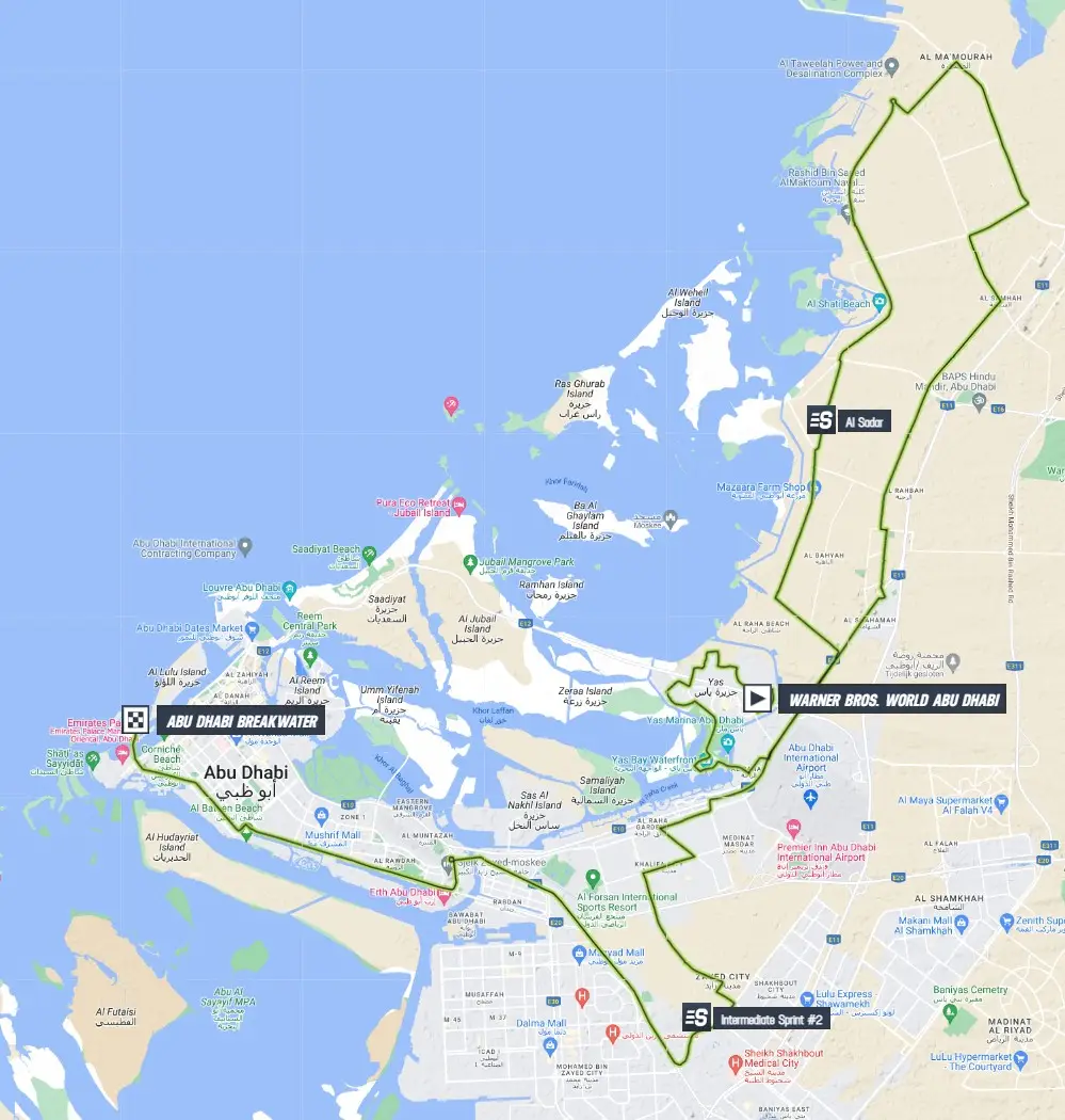 UAE Tour 2023 stage 6