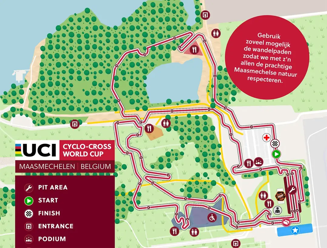 Maasmechelen track map