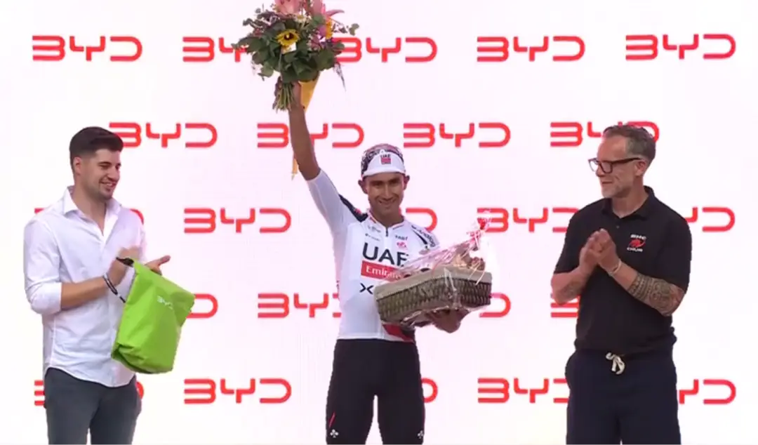Jhonatan Narváez adds another victory to his palmarès after taking an impressive win on Stage 3 of the Tour de Suisse.