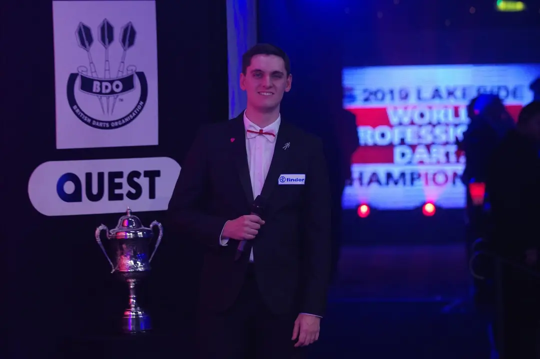 Charlie Corstorphine, seen here during his time with the BDO/WDF
