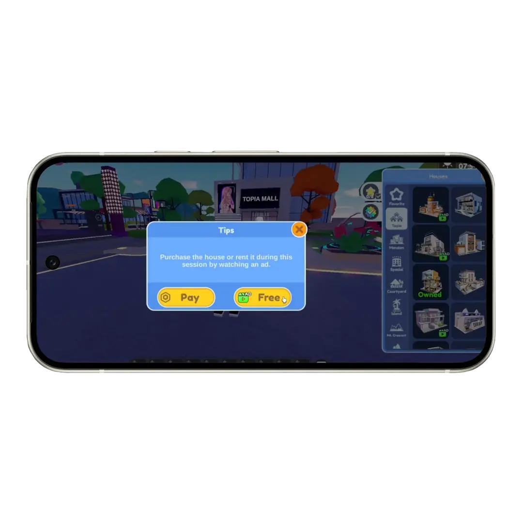 rewarded video ad on roblox