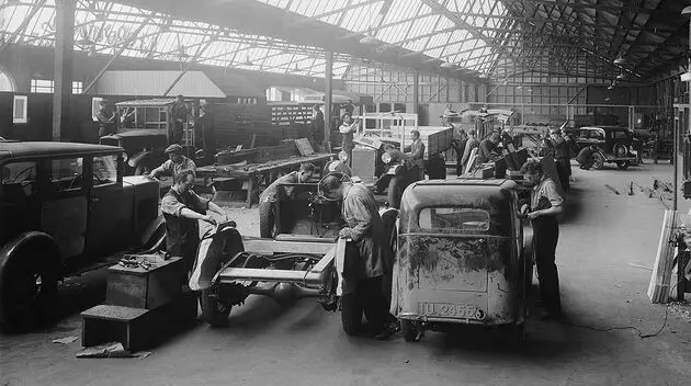 autofabriek 20eeeuw