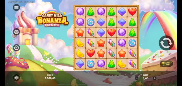 candy wild bonzanza