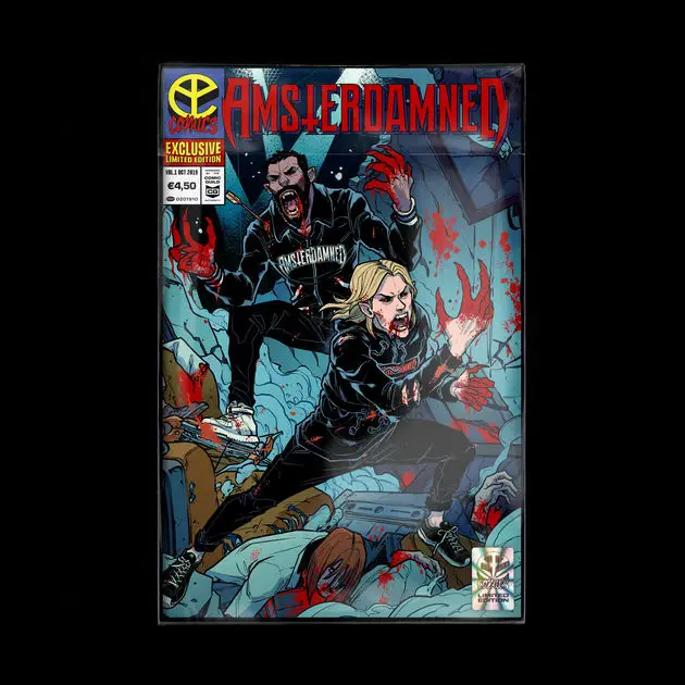 <i>De cover van Amsterdamned.</i>