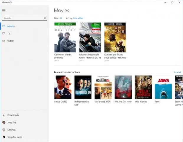 Zo gaat Movies &amp; TV eruit zien!