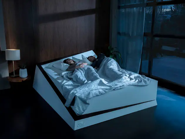 <i>Betere nachtrust met het Lane Keeping Bed.</i>